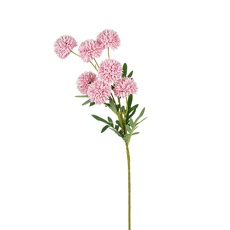7 Ball Chrysanthemum Flower Stem - 49th & Magnolia