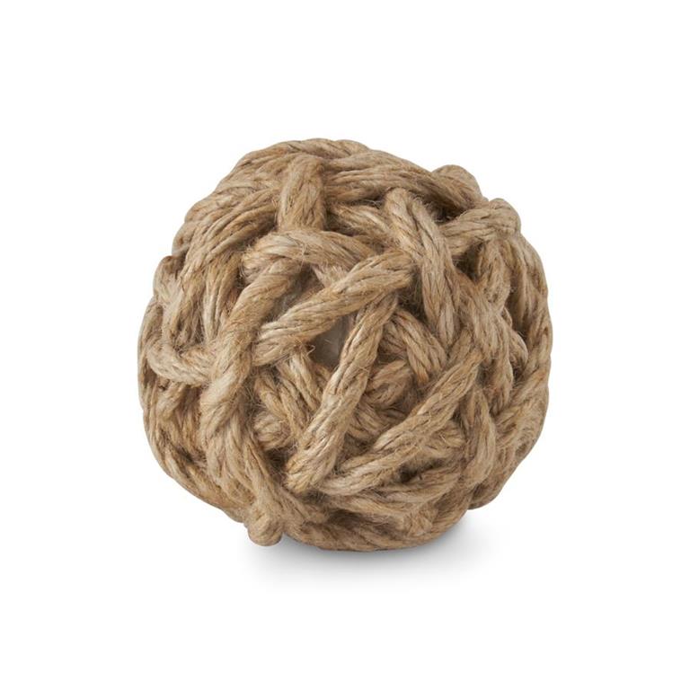 Natural Tan Seagrass Ball - 49th & Magnolia