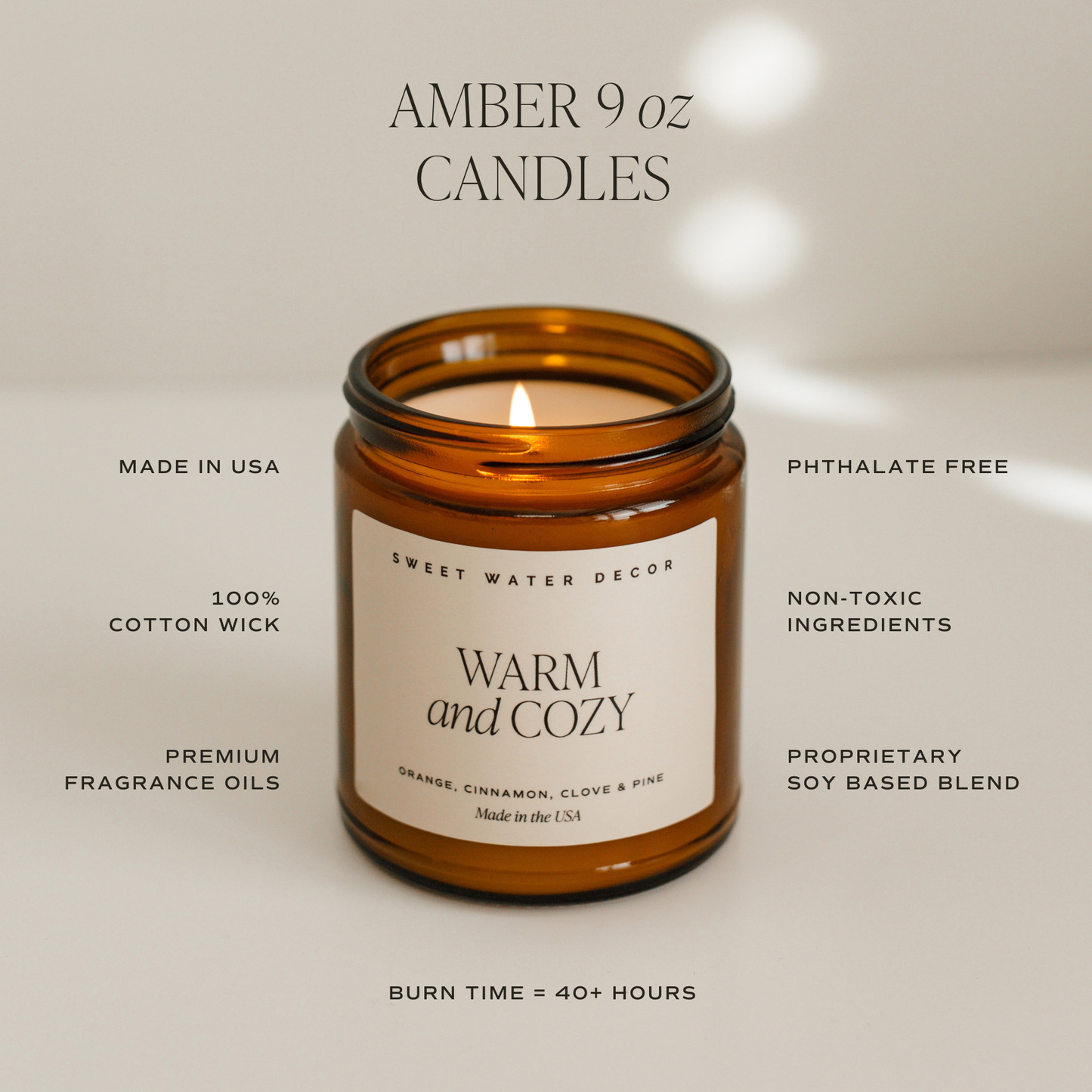 Cozy Season Soy Candle - 9 oz