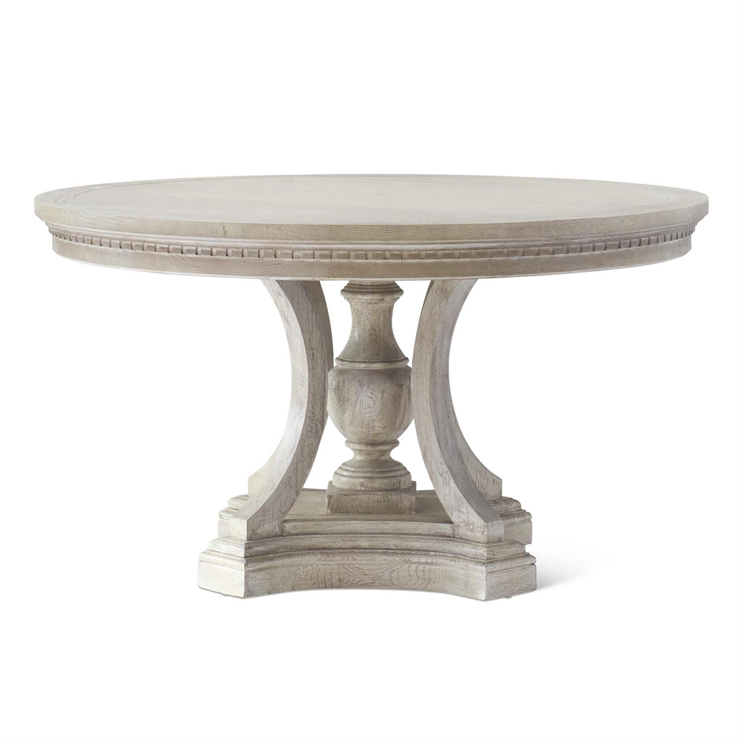 Sanibel Round White Oak Dining Table - 49th & Magnolia