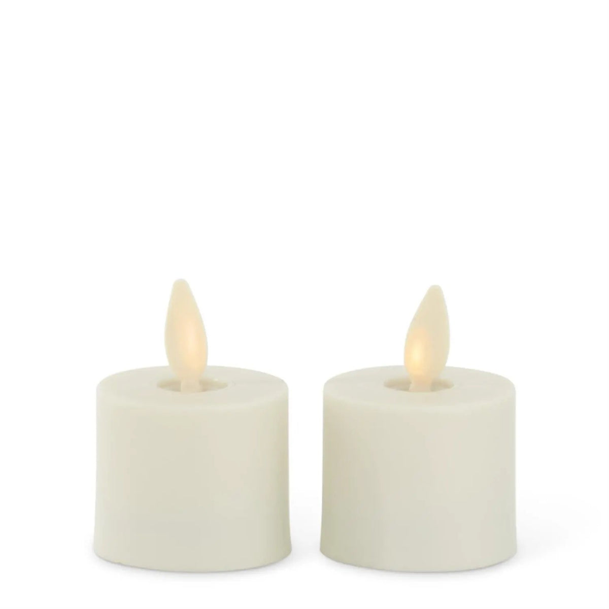 2 in White Luminara Flameless Tea Light Candles by K&K Interiors
