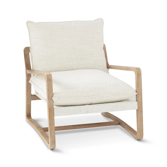 Merino Pearl Accent Chair w/Performance Fabric by 49th & Magnolia