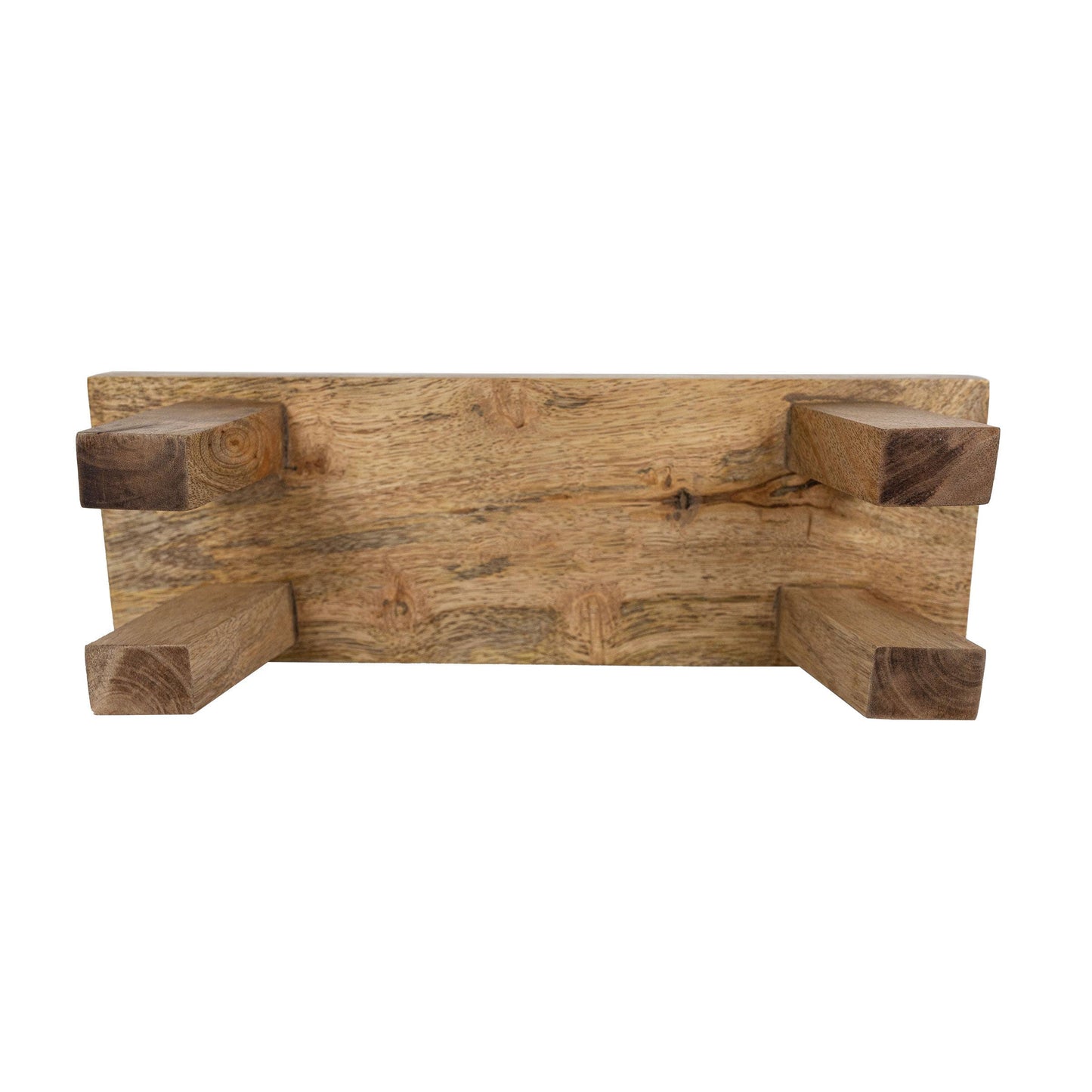 Hazel Footed Mango Wood Riser
