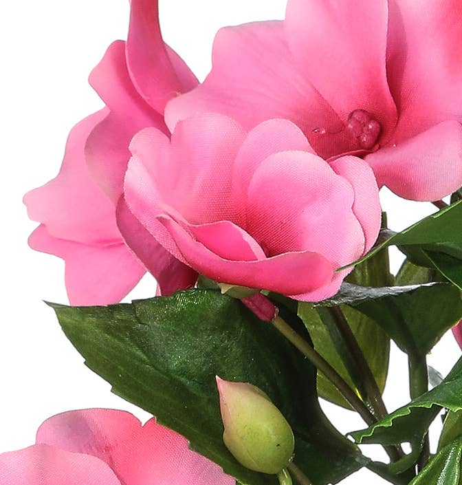 UV Resistant Artificial New Guinea Impatiens - 49th & Magnolia