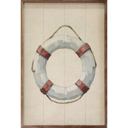 16x24 Life Preserver Framed Art by Kendrick Home
