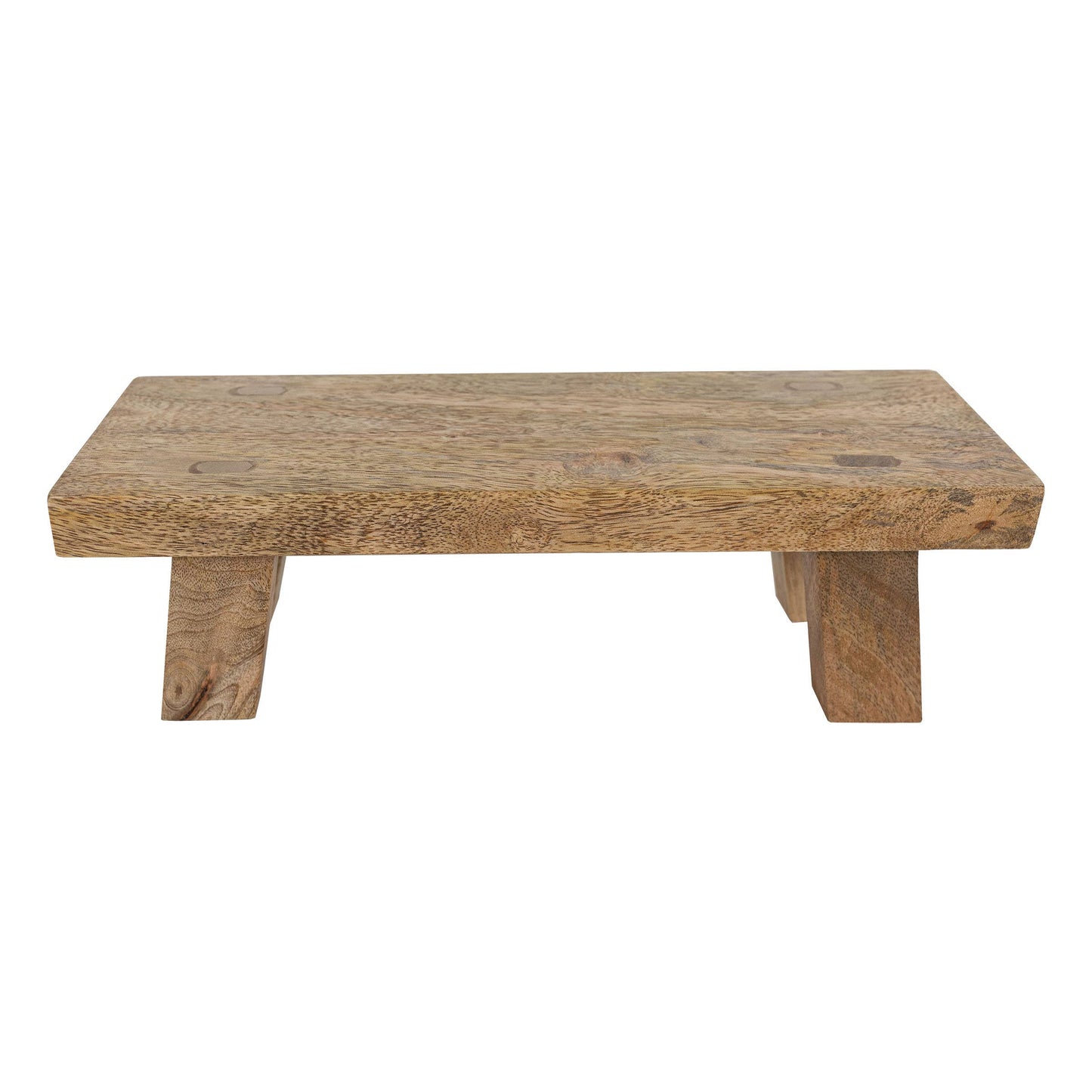Hazel Footed Mango Wood Riser