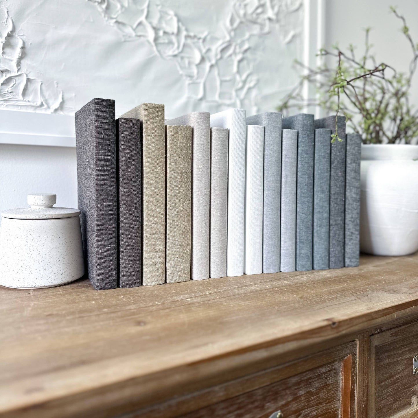 Books for Shelf Decor -Decorative Books - Cream Home Decor - 49th & Magnolia