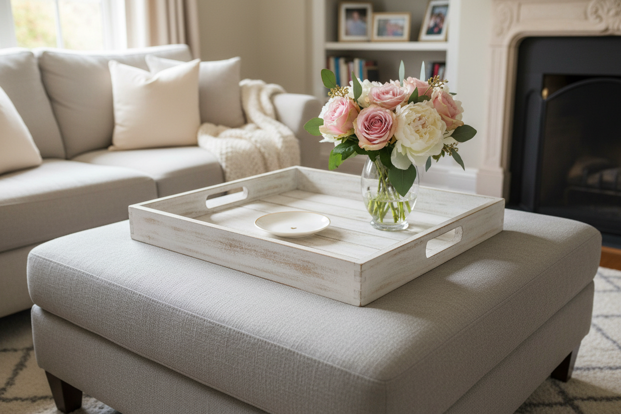 Small Round Heart Trinket Tray