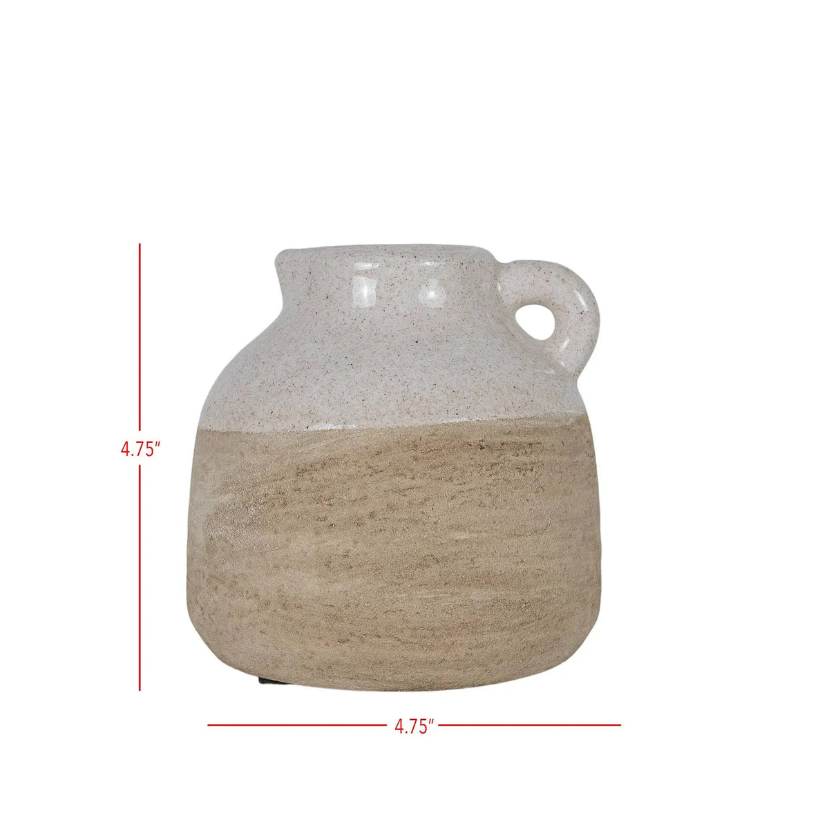 Maryjane Stout Decorative Pitcher Ceramic Vase by Foreside Home & Garden