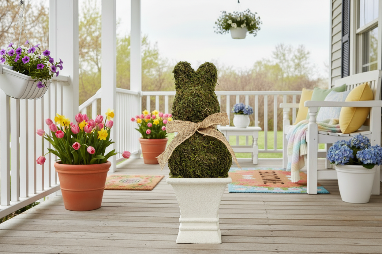 Charlotte Topiary Bunny