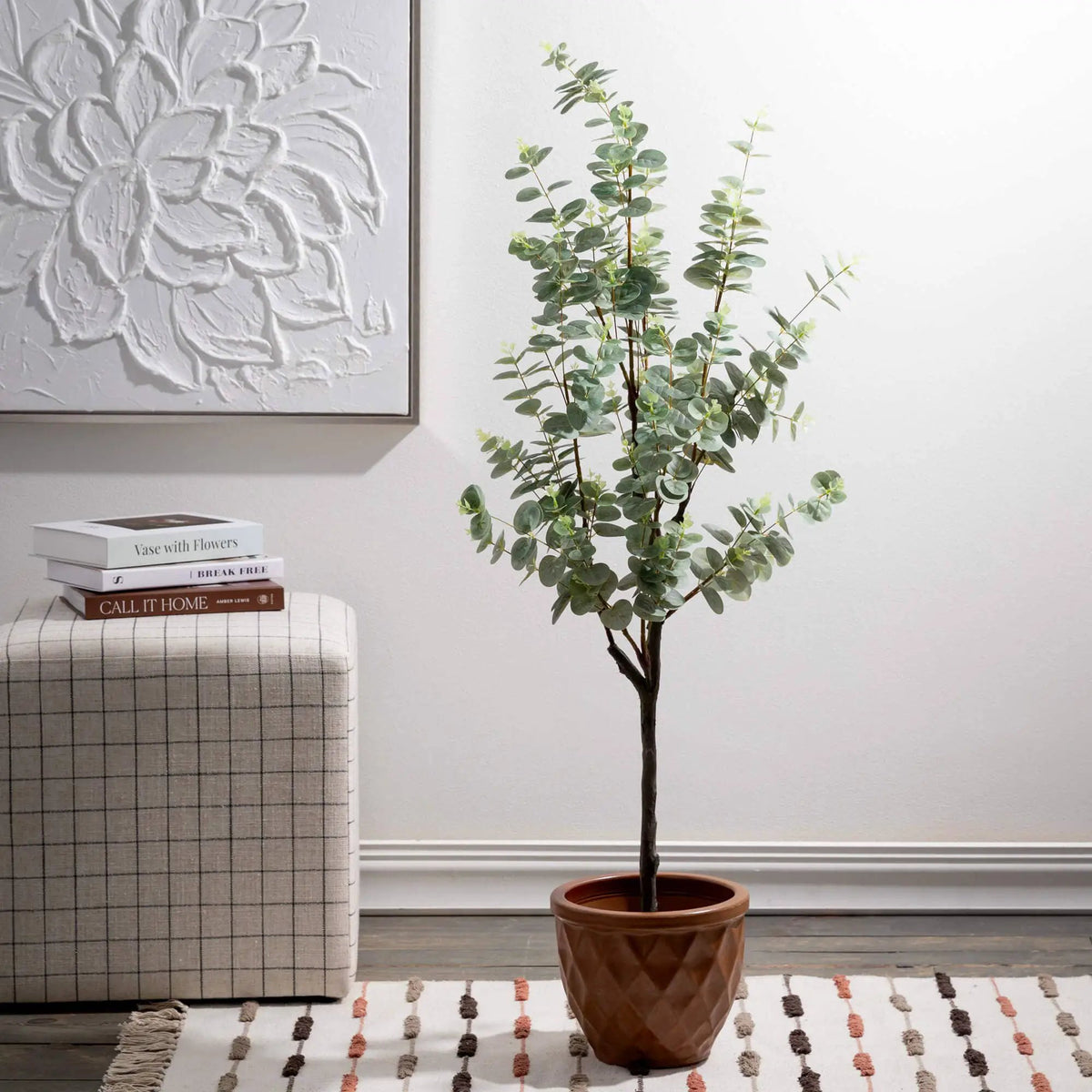 49" Eucalyptus Tree by Sullivans Home Decor