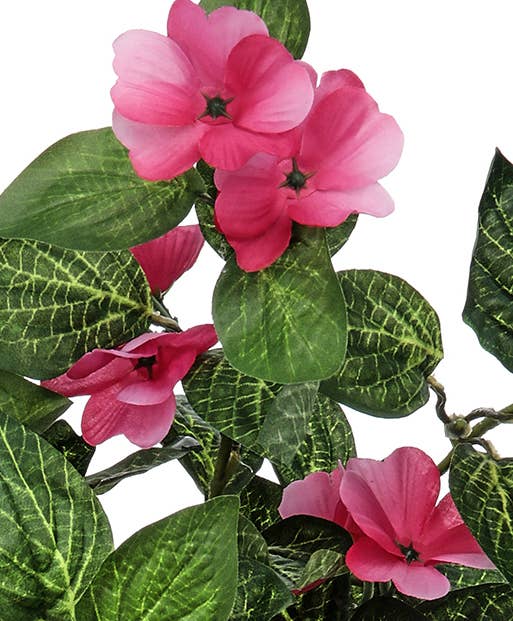 UV Resistant Artificial Hanging Impatiens - 49th & Magnolia