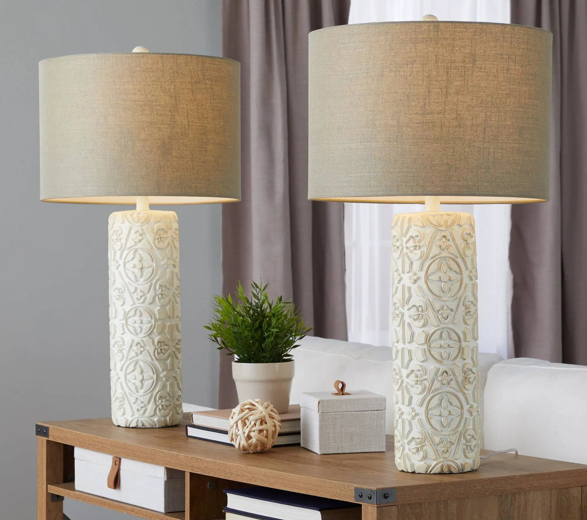 Charlotte 30" Polyresin Table Lamp by LumiSource and Grandview Gallery