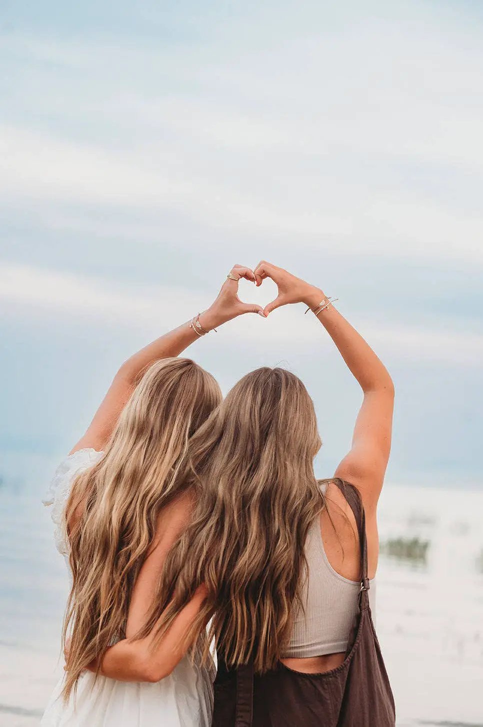 "Forever Friends" Sharable Friendship Hair Tie Bracelets by K'lani hair tie bracelets