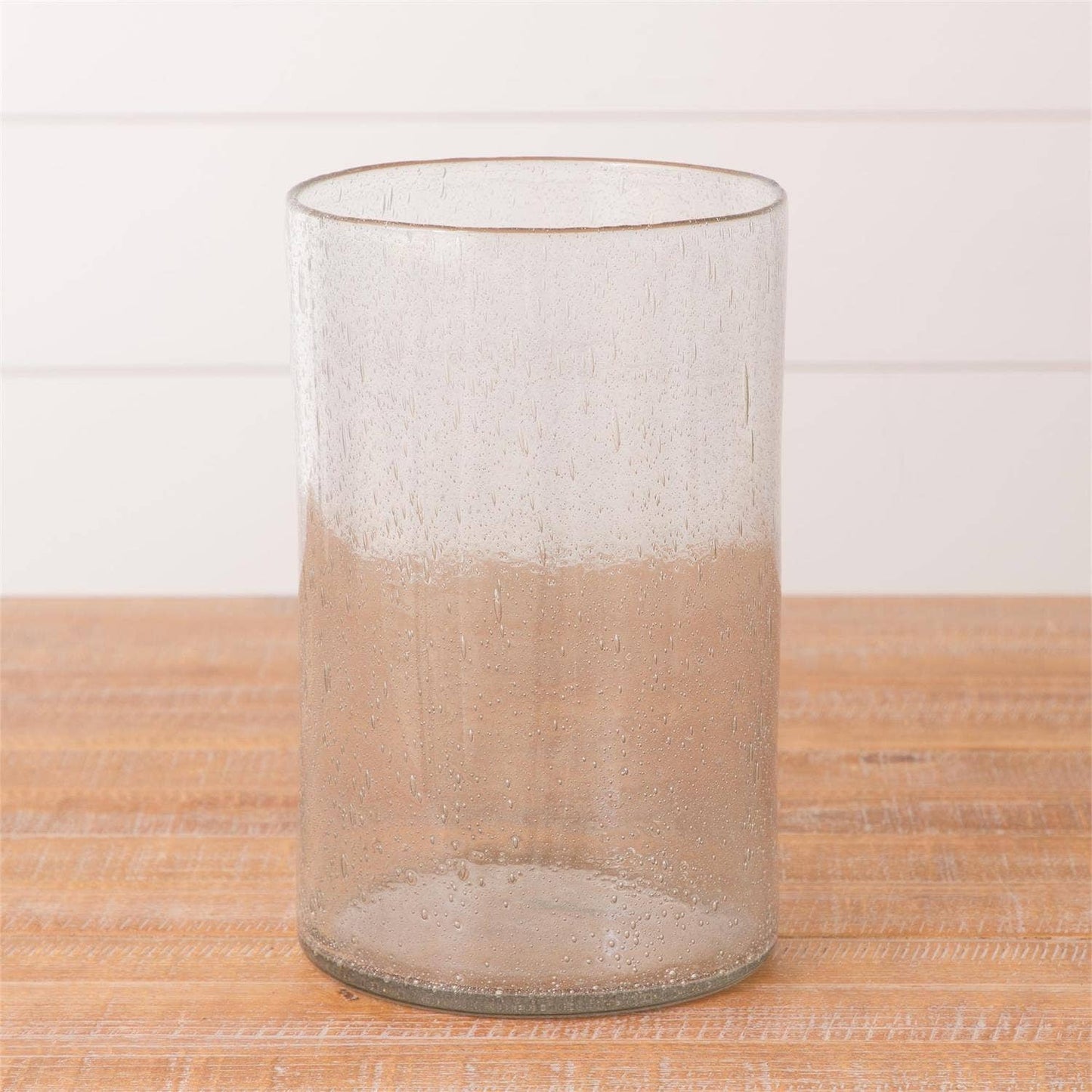 Bubble Glass Cylinder Candle Holder - 49th & Magnolia