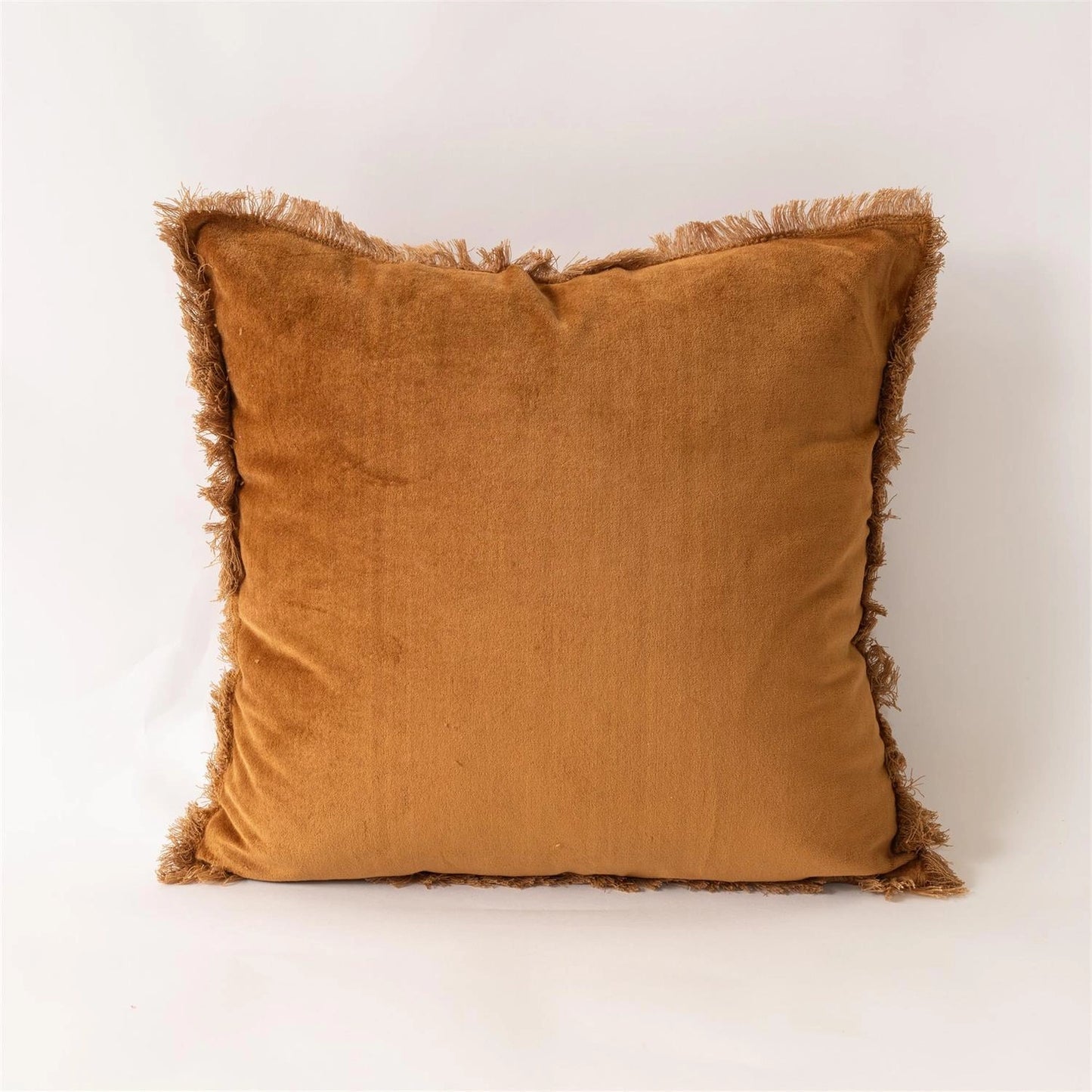 Rust Velvet Pillow