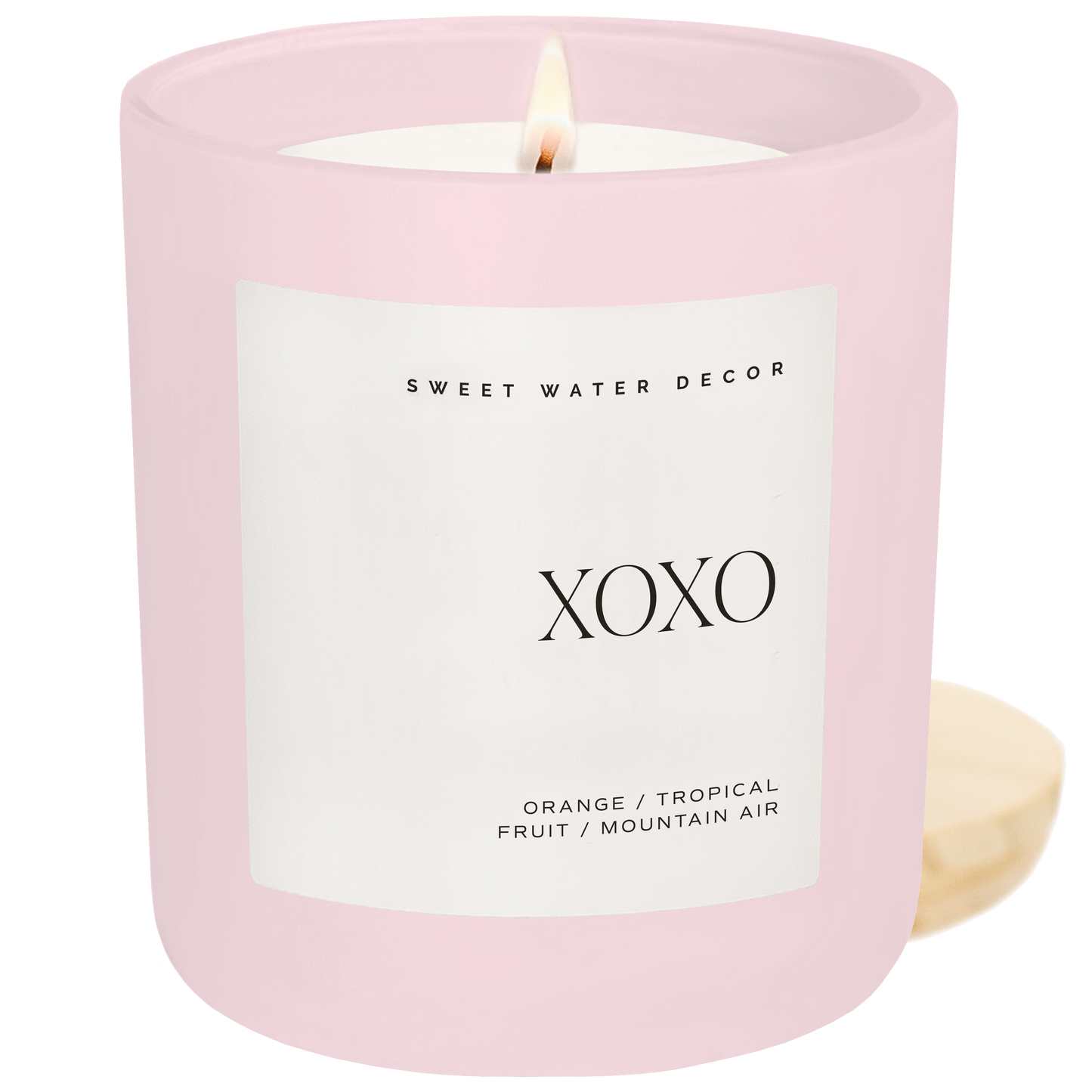 XOXO Valentine's Day 15 oz Soy Candle w/Matte Jar - 49th & Magnolia