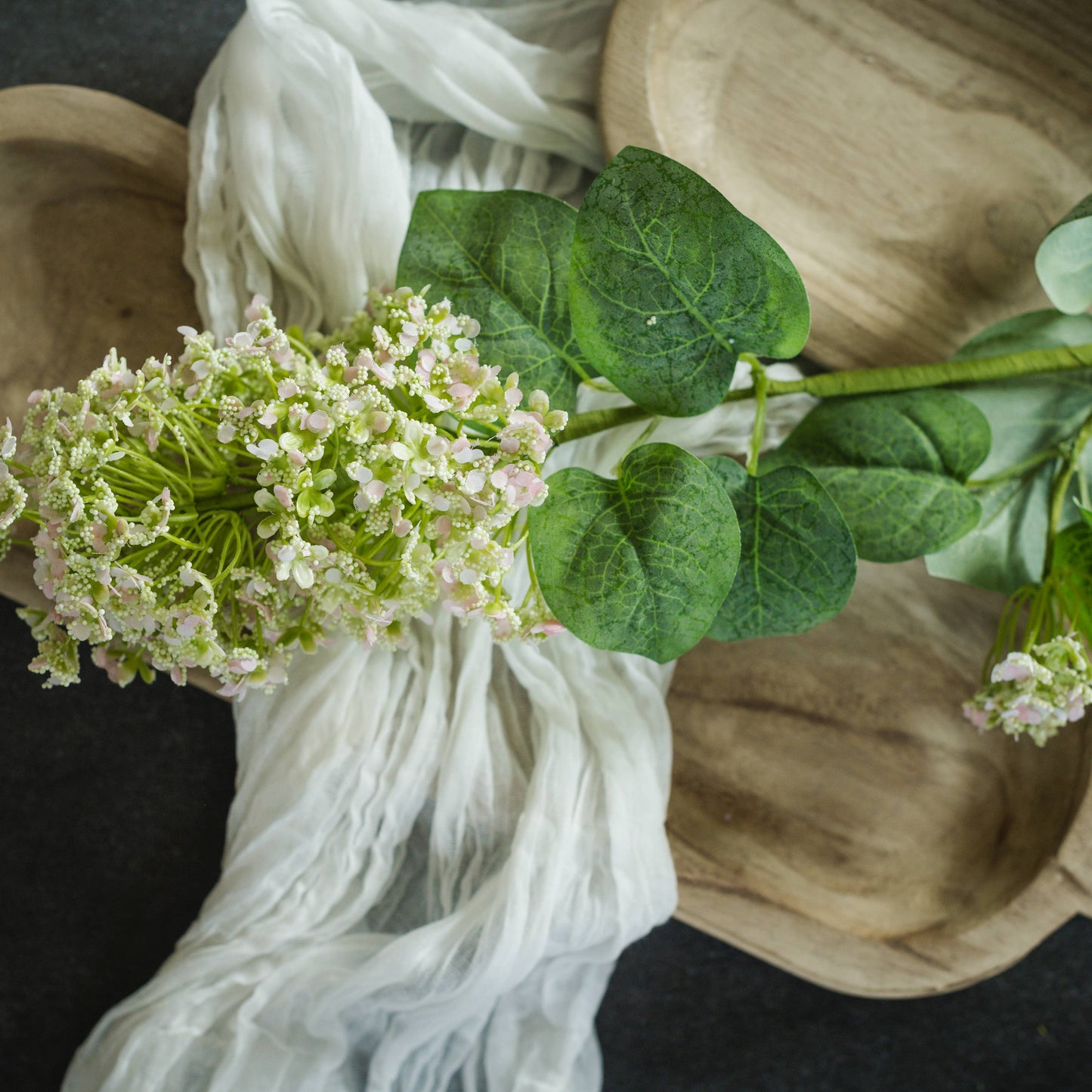 29" PALE PINK CONE HYDRANGEA SPRAY