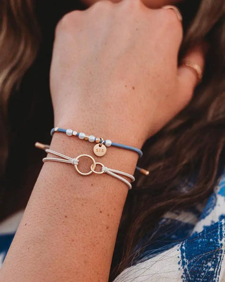 "Sisters" Sharable Hair Tie Bracelets by K'lani hair tie bracelets