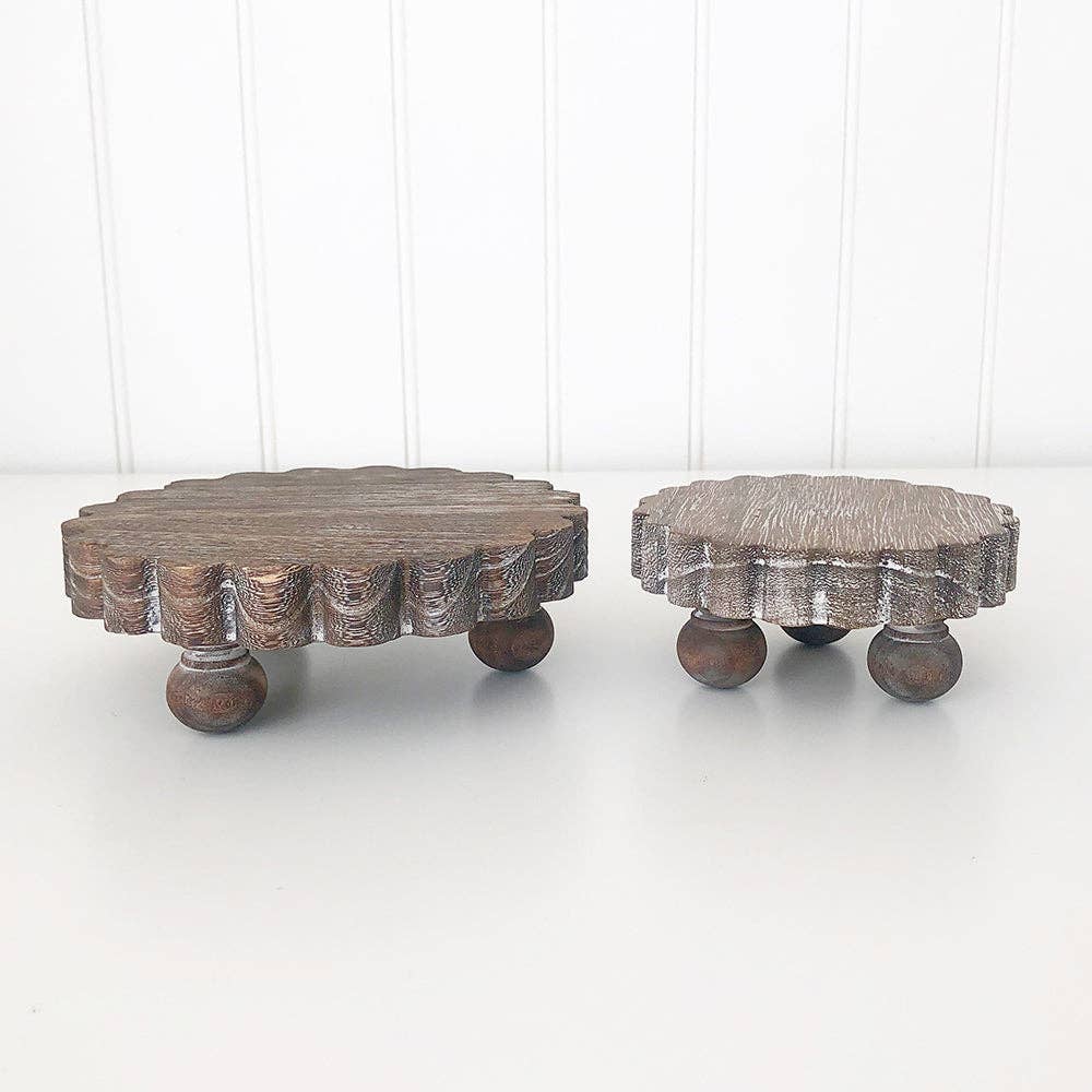 Mini Scalloped Risers (Set of 2) - 49th & Magnolia