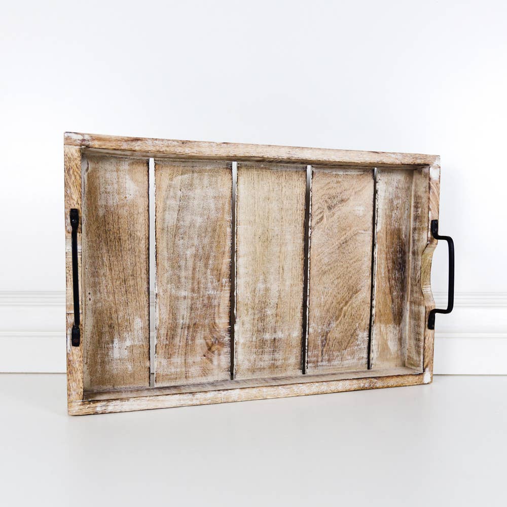 Mango Wood Nested Trays (Set of 2) - 49th & Magnolia
