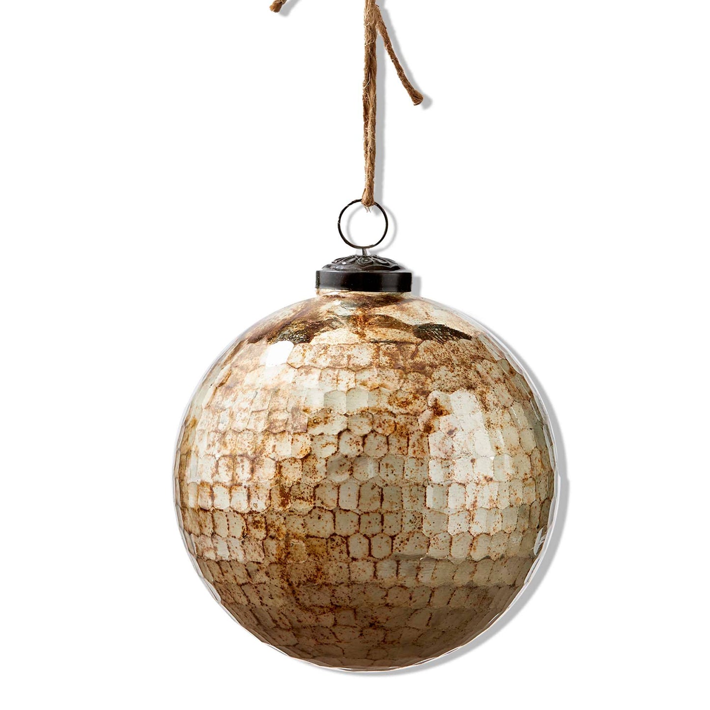 Oxidized Facet Christmas Ornament - 49th & Magnolia