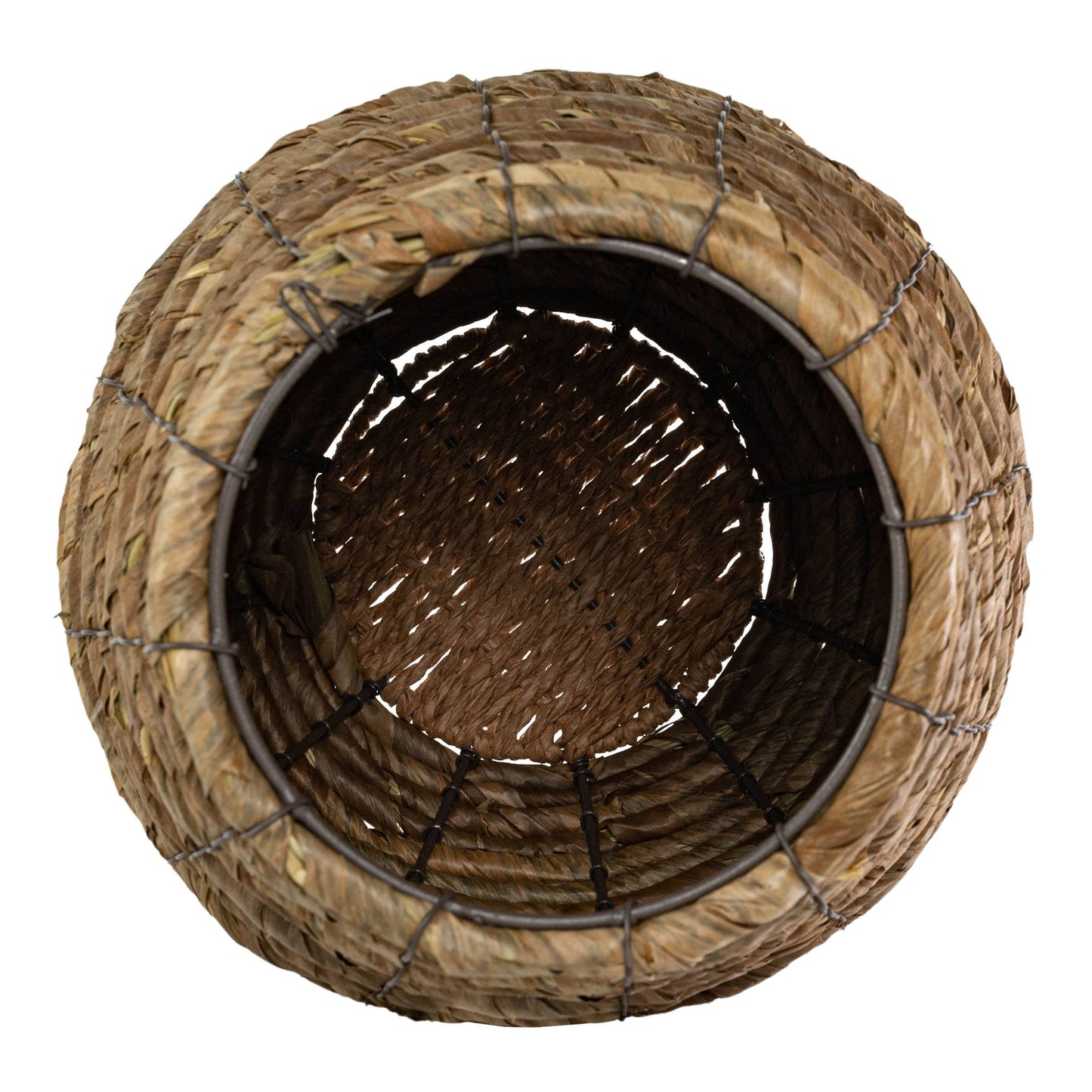 Woven Banana Leaf Vase