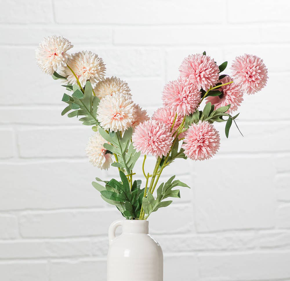 7 Ball Chrysanthemum Flower Stem - 49th & Magnolia
