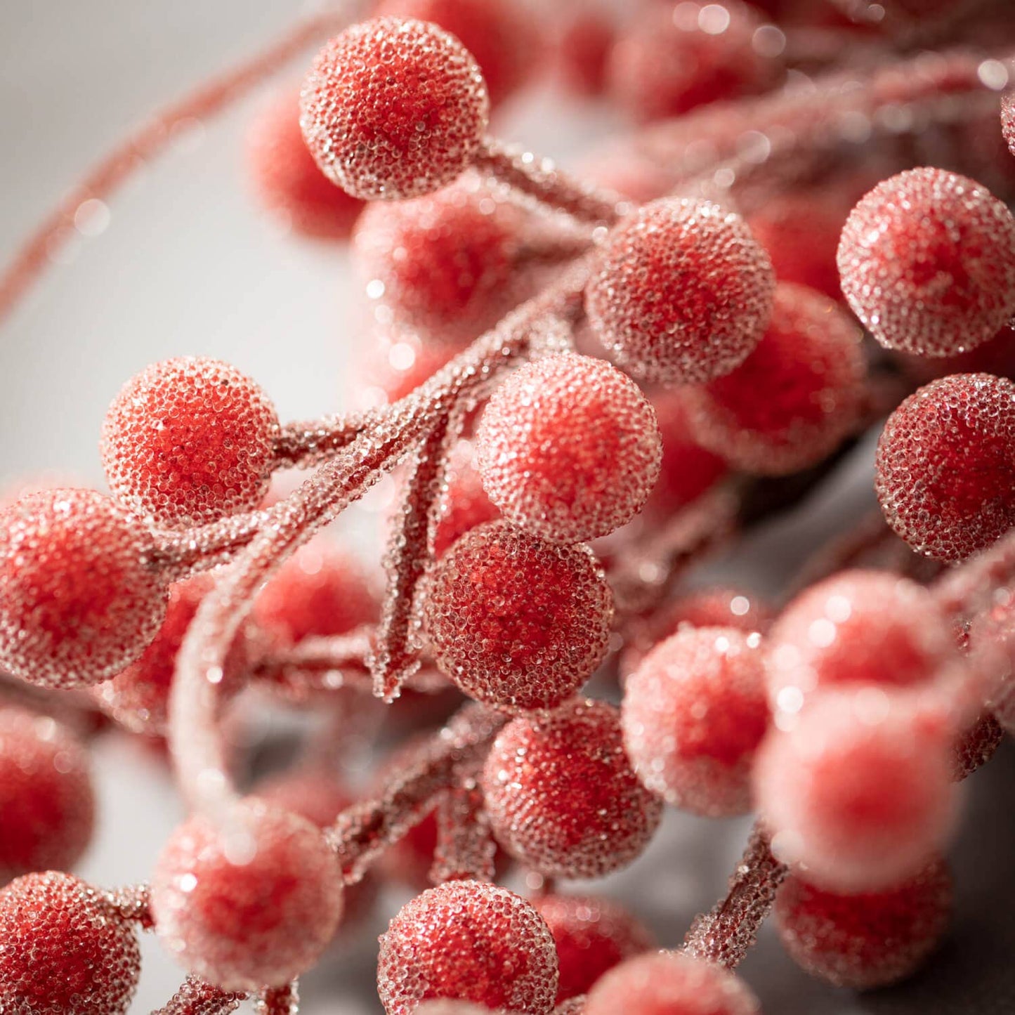 RED FROSTED BERRY SPRAY - 49th & Magnolia