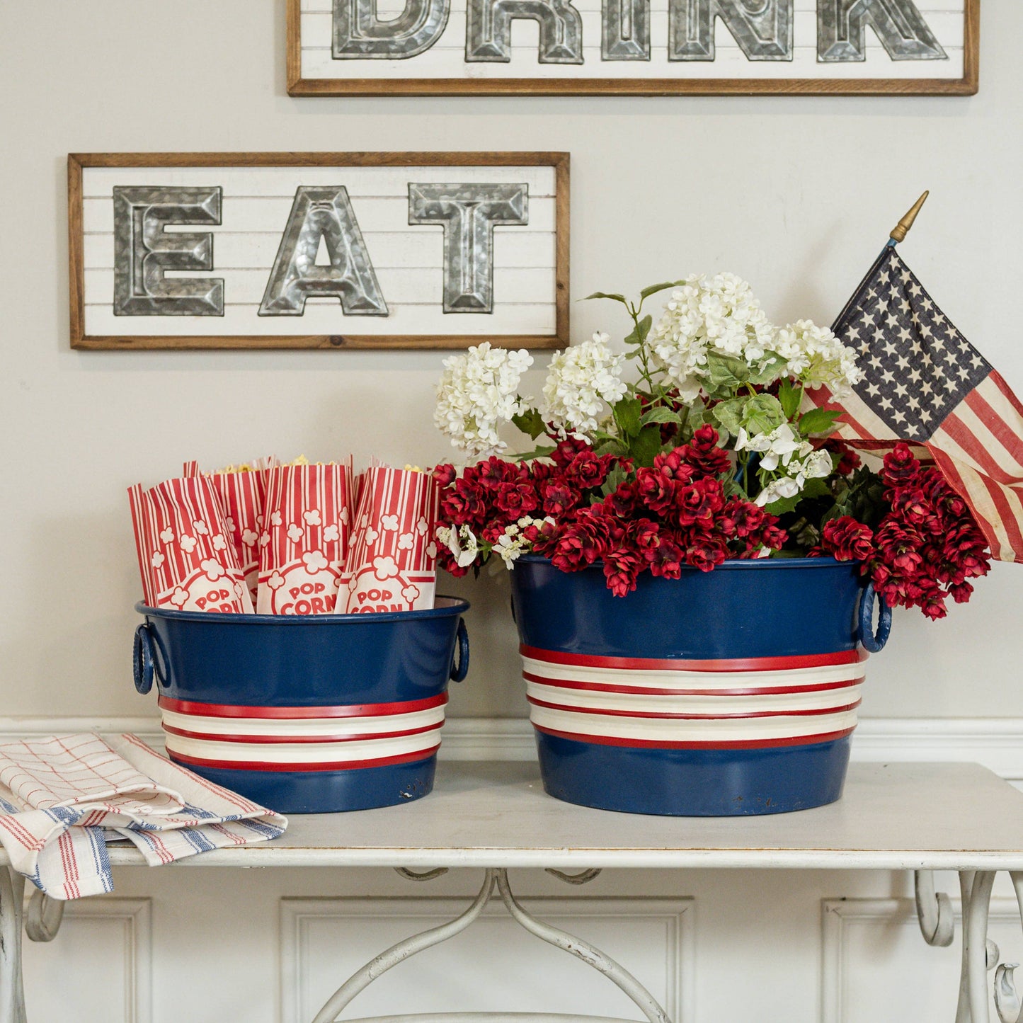 PATRIOTIC BUCKET (2 Sizes)