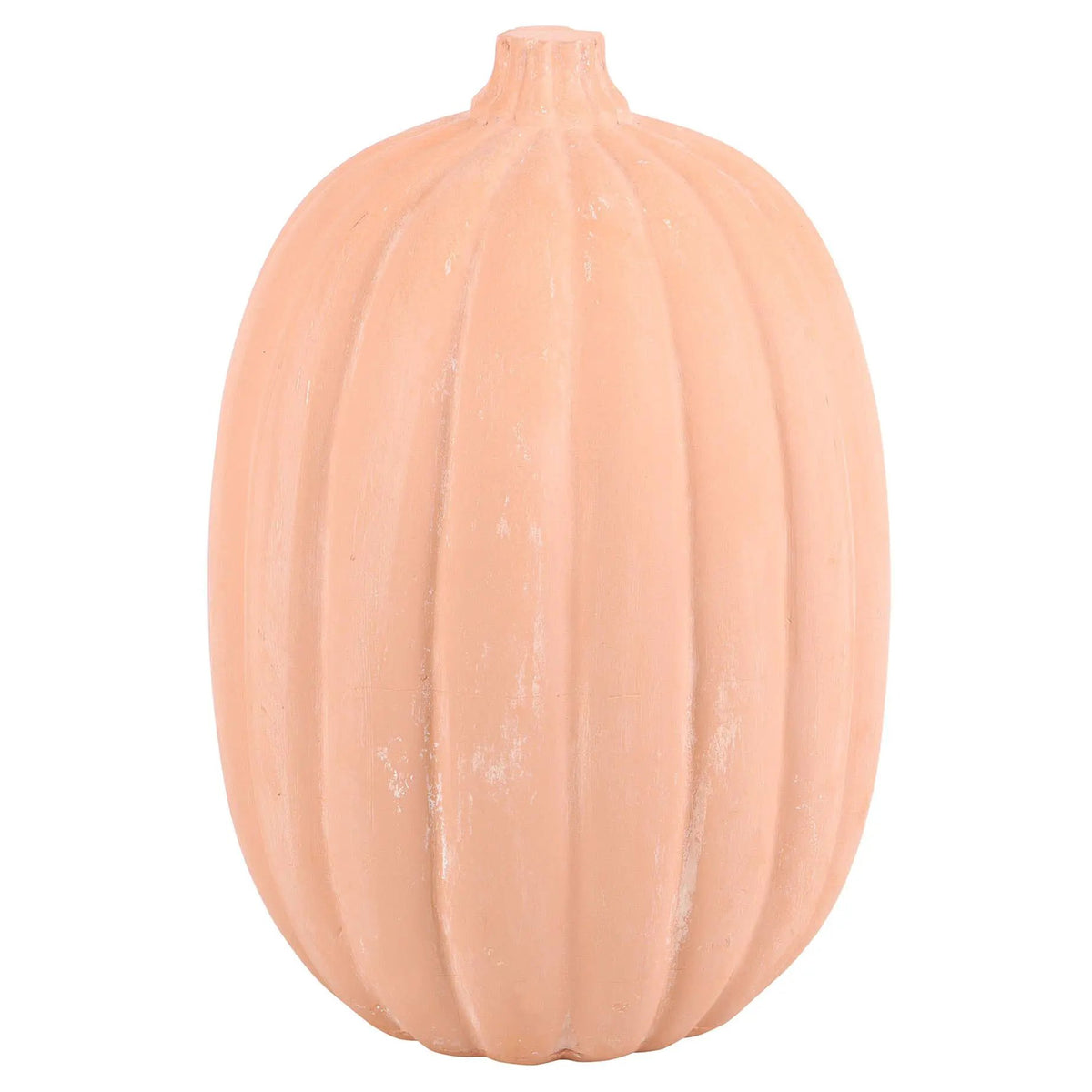 12" Terracotta Halloween Pumpkin Decoration by Something Different Wholesale