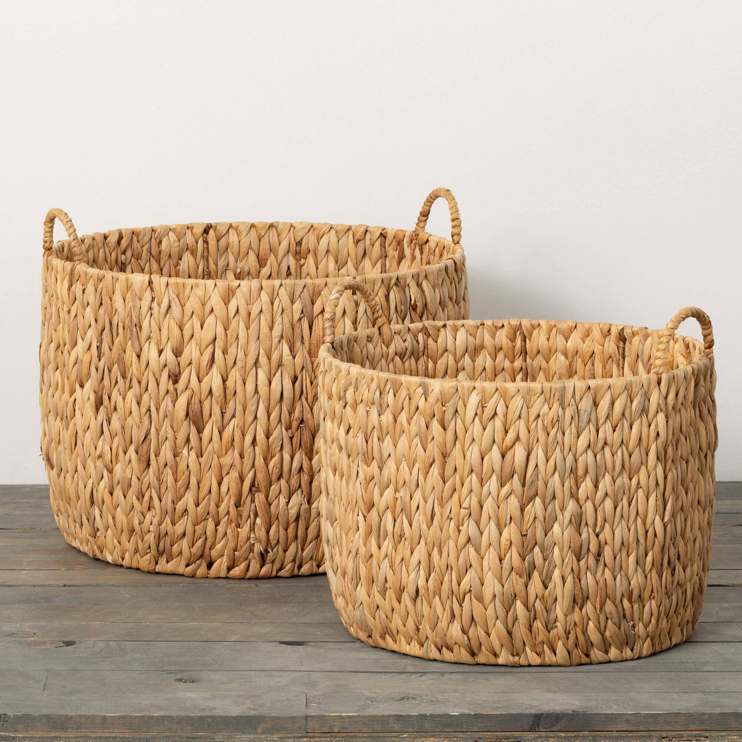 HANDCRAFTED FIBER BASKET - 49th & Magnolia