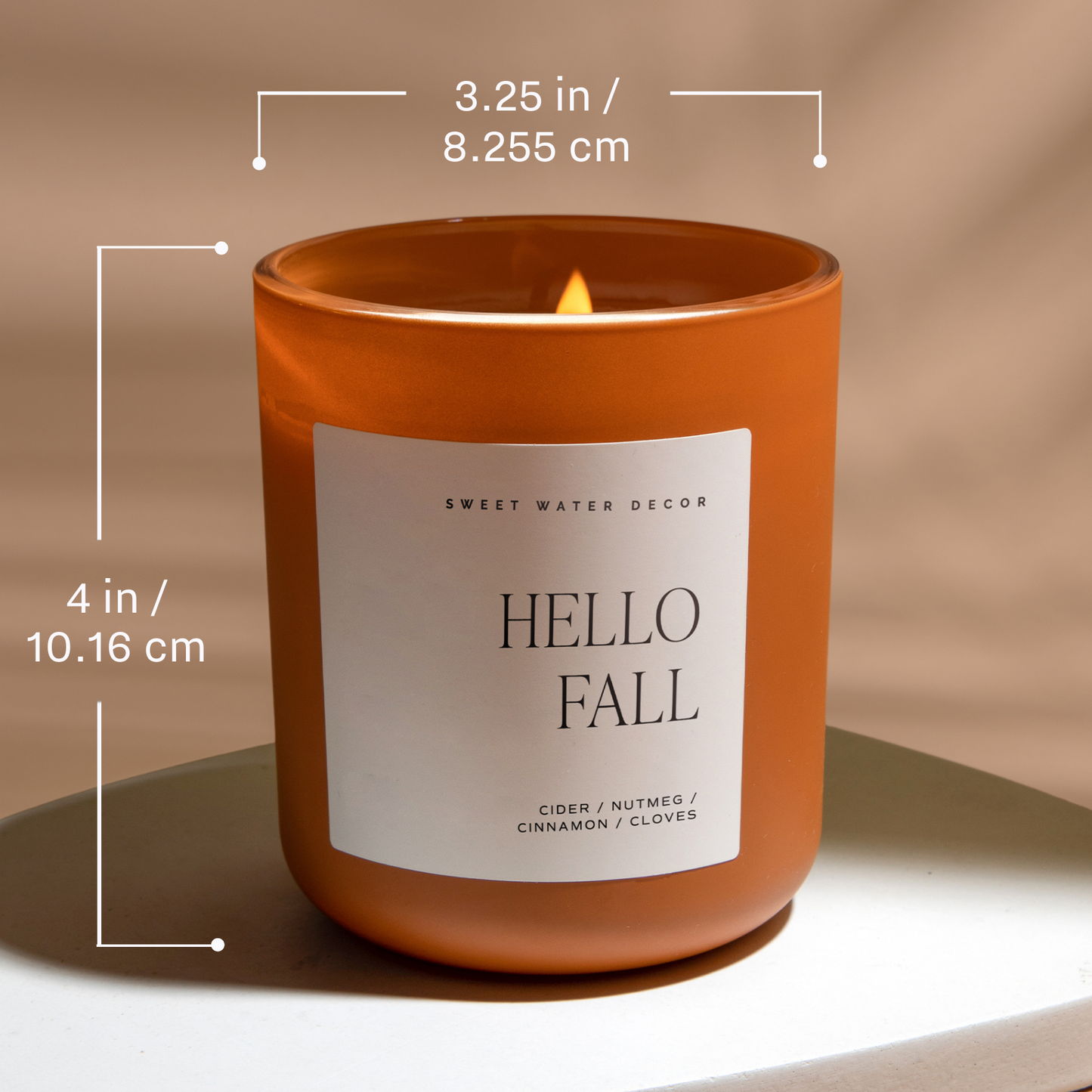 Spooky Season Soy Candle - 15 oz Matte Jar