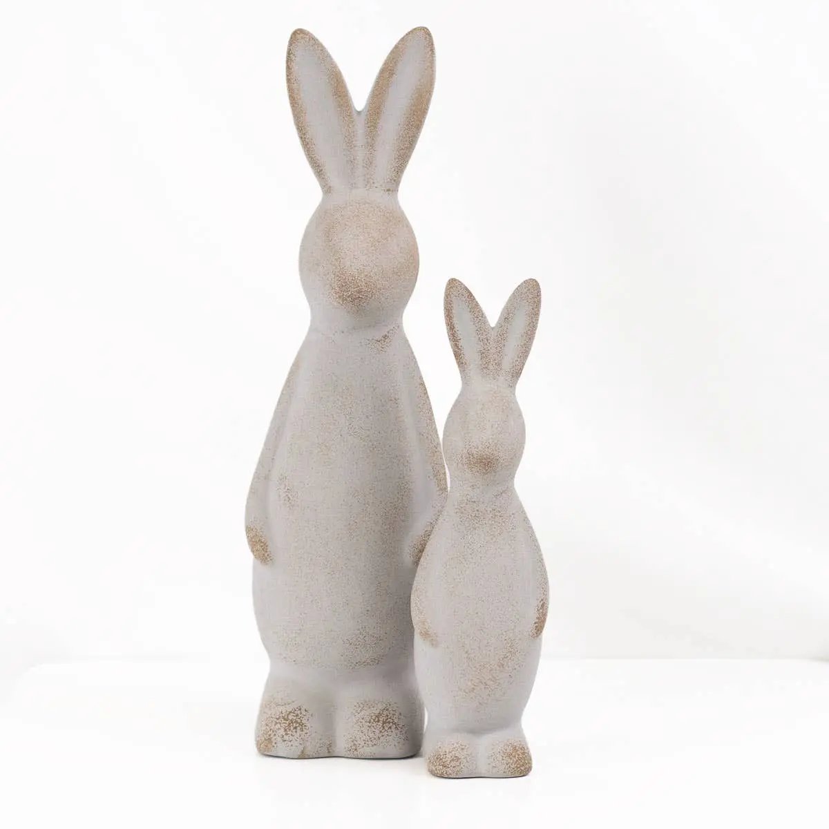 Aubrey Bunny Décor-Antique Gray by The Royal Standard