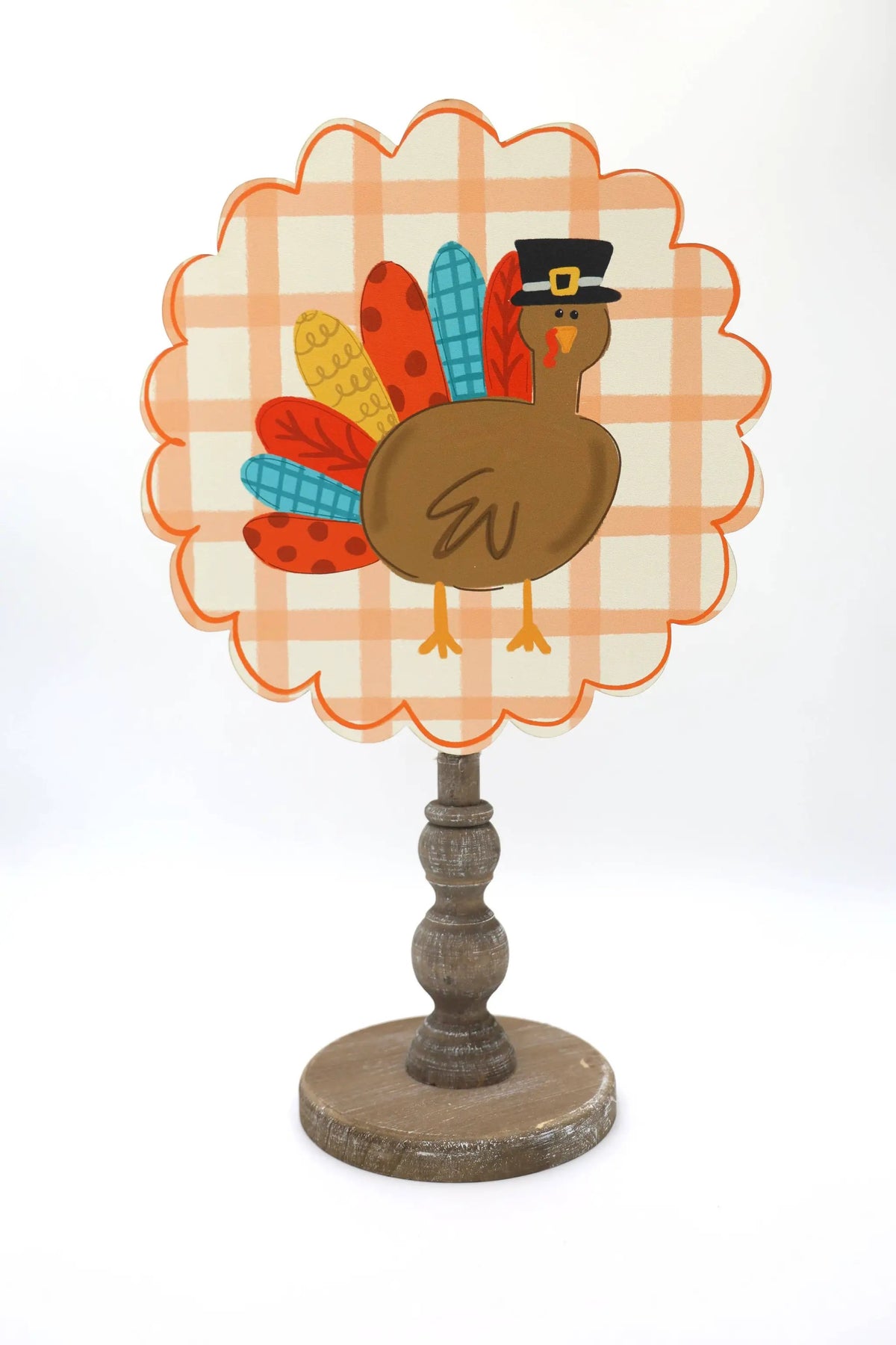 Scalloped Turkey Topper by Doodles By Rebekah