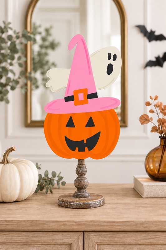 Witchy Pumpkin Topper (Base sold separately) by Doodles By Rebekah