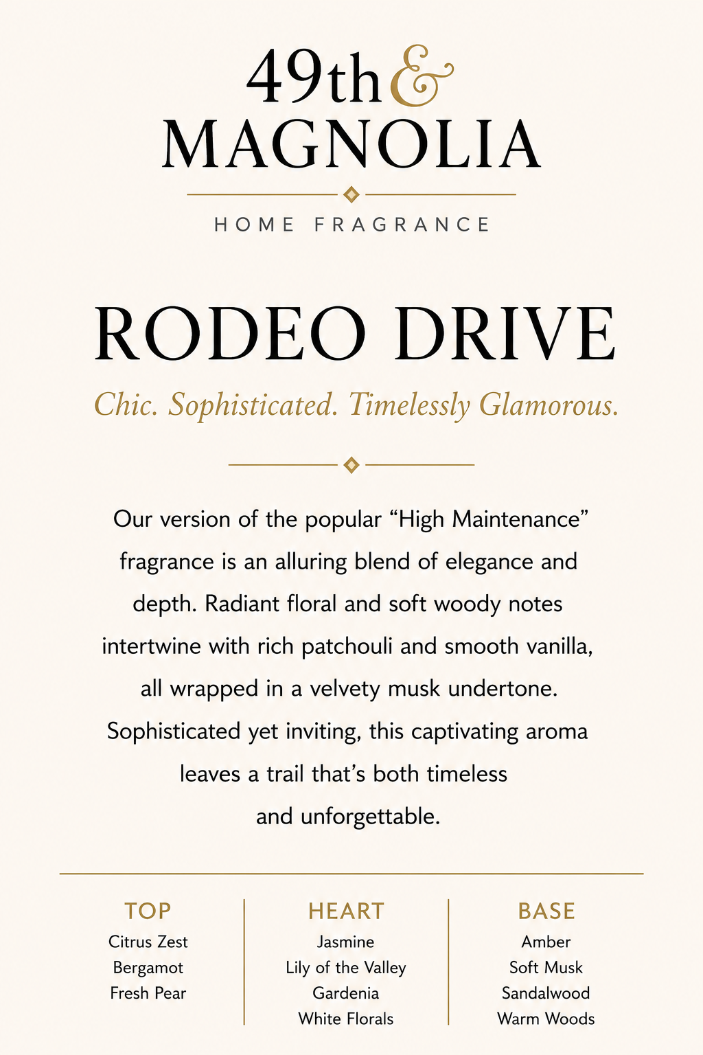 49th & Magnolia Home Luxurious Laundry Powder