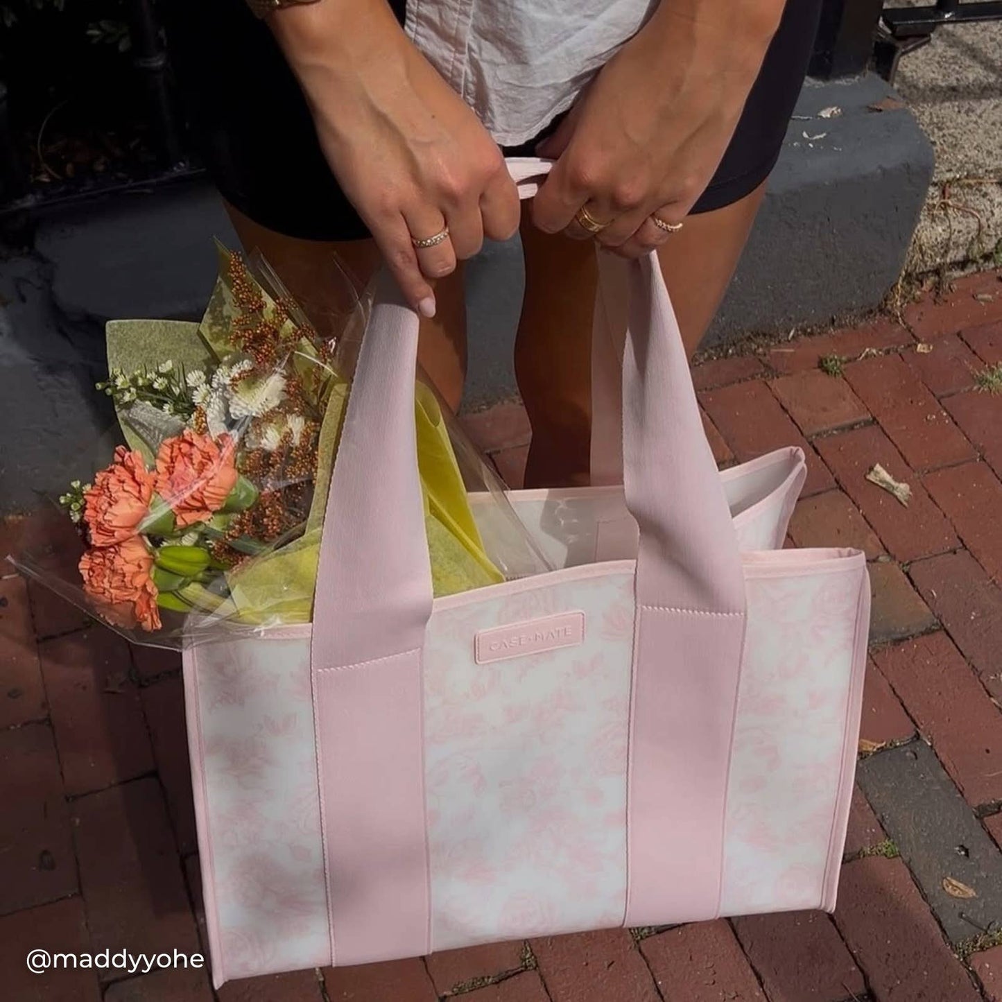 Case-Mate Ballet Pink Afternoon Rosé Jelly Tote Bag by Case-Mate
