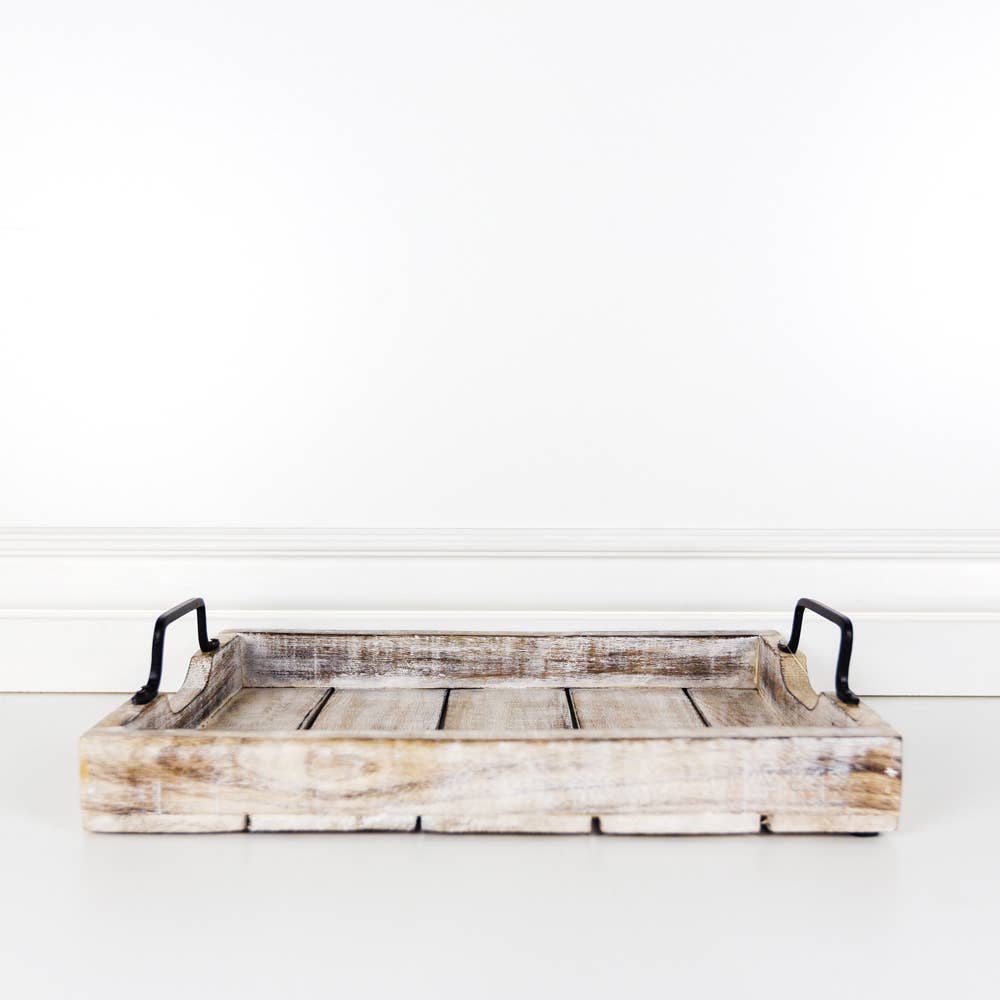 Mango Wood Nested Trays (Set of 2) - 49th & Magnolia