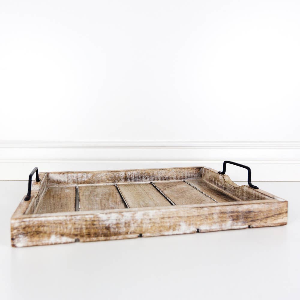 Mango Wood Nested Trays (Set of 2) - 49th & Magnolia