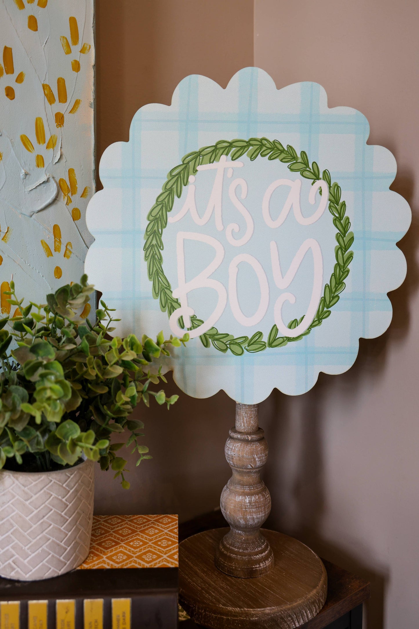 It's a Boy Baby Topper (Base Sold Separately)