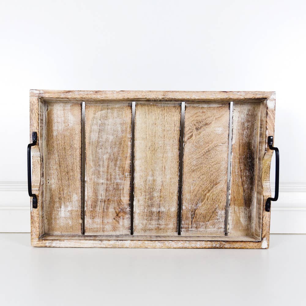 Mango Wood Nested Trays (Set of 2) - 49th & Magnolia