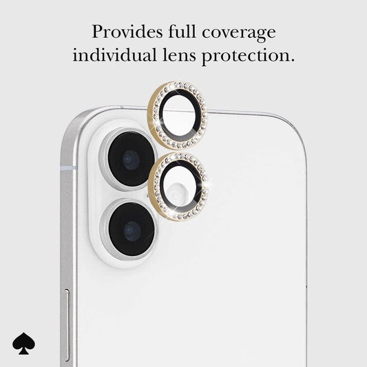 Kate Spade New York Camera Lens Protector Gold - iPhone 17 by Case-Mate