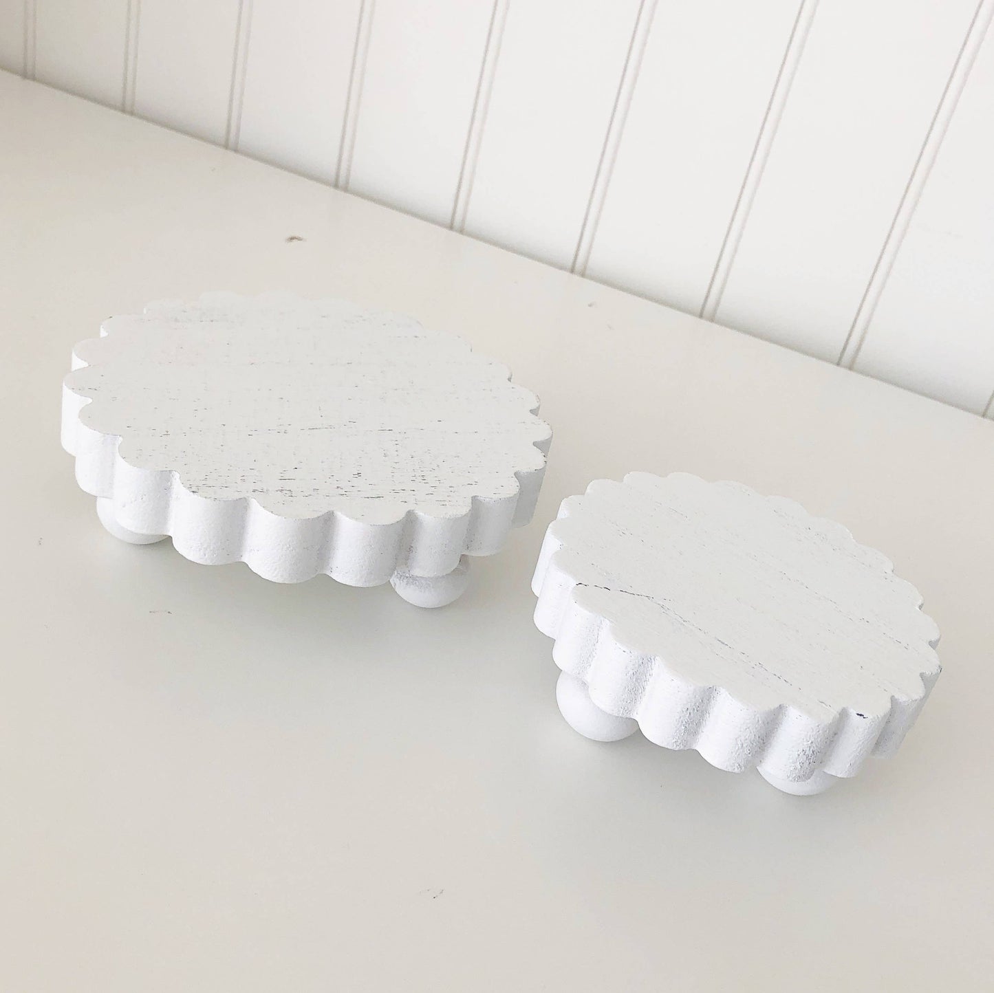 Mini Scalloped Risers (Set of 2) - 49th & Magnolia