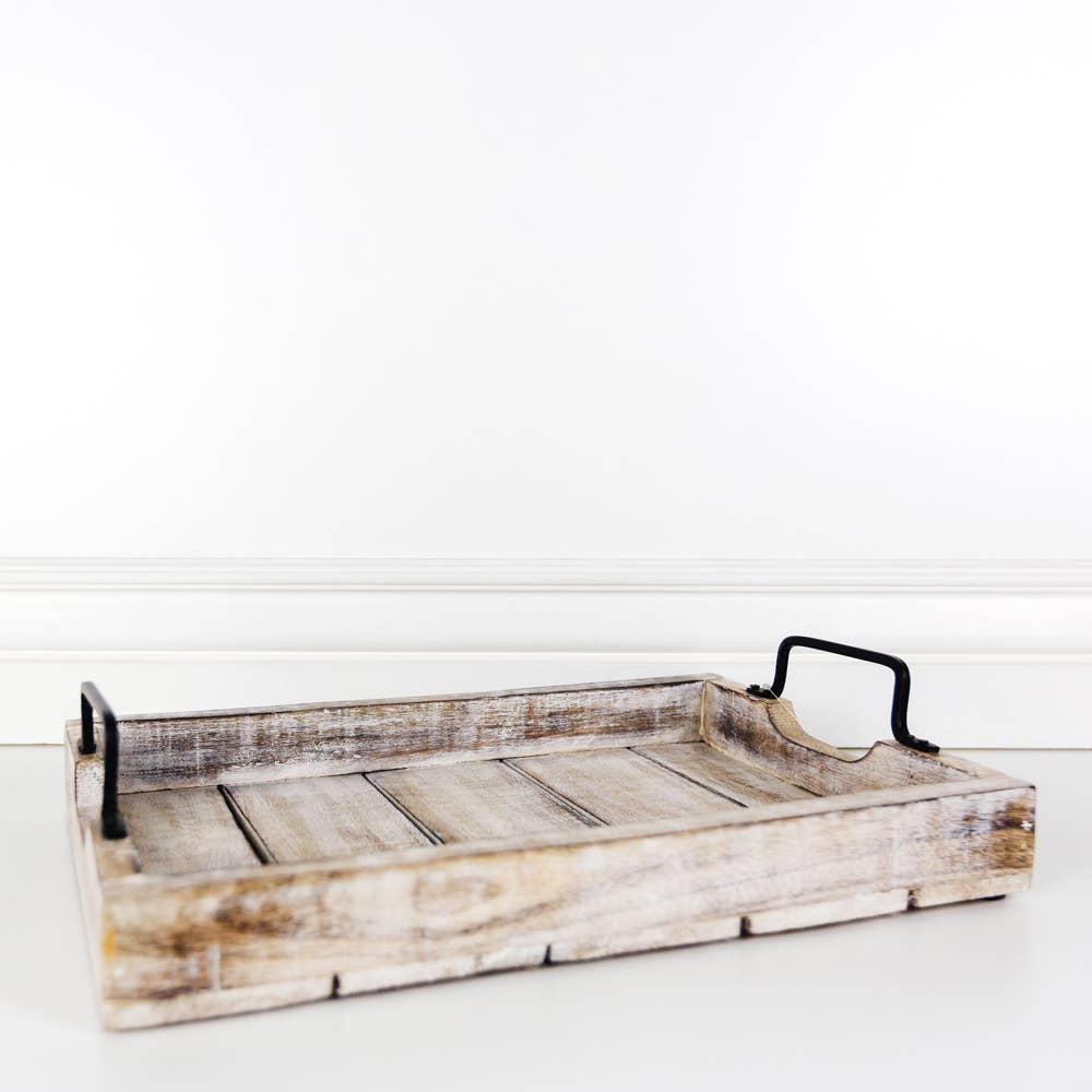 Mango Wood Nested Trays (Set of 2) - 49th & Magnolia