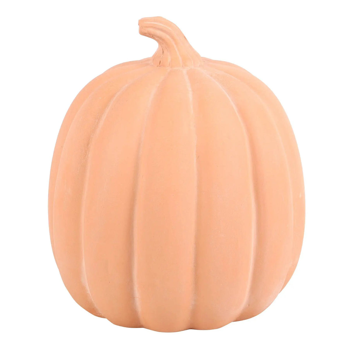 9" Terracotta Halloween Pumpkin Decoration by Something Different Wholesale
