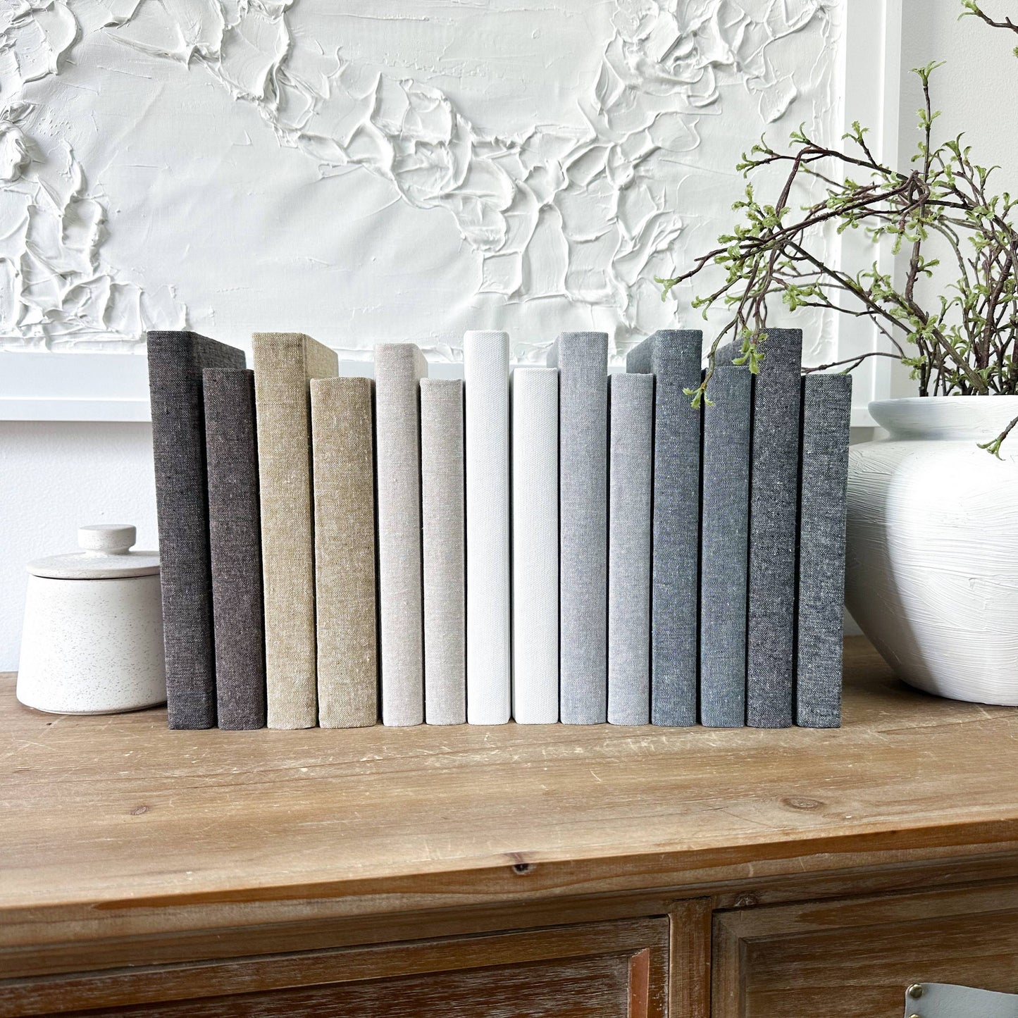 Books for Shelf Decor -Decorative Books - Cream Home Decor - 49th & Magnolia