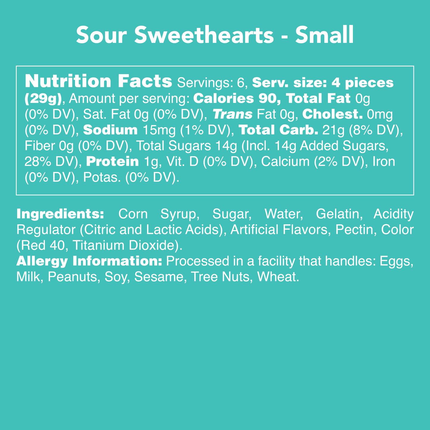 Sour Sweethearts Candy Club Gummies