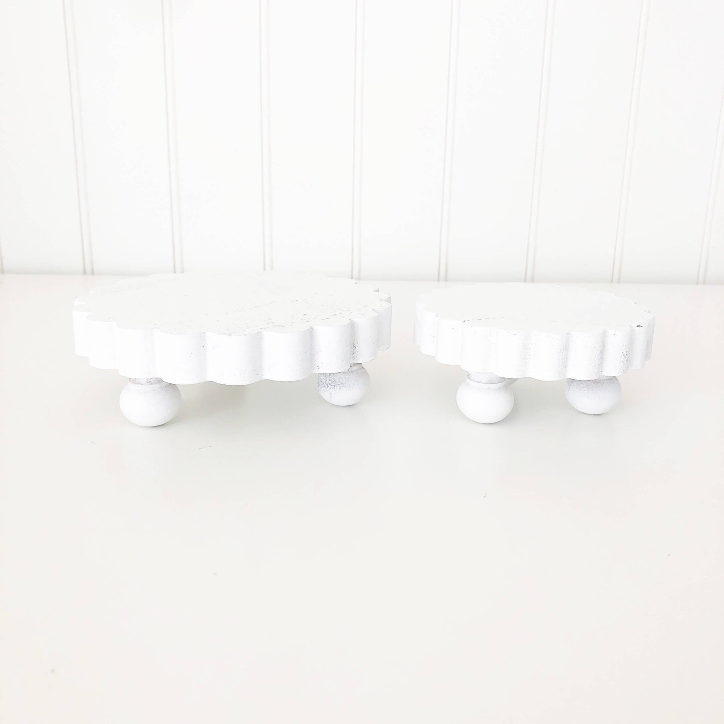 Mini Scalloped Risers (Set of 2) - 49th & Magnolia