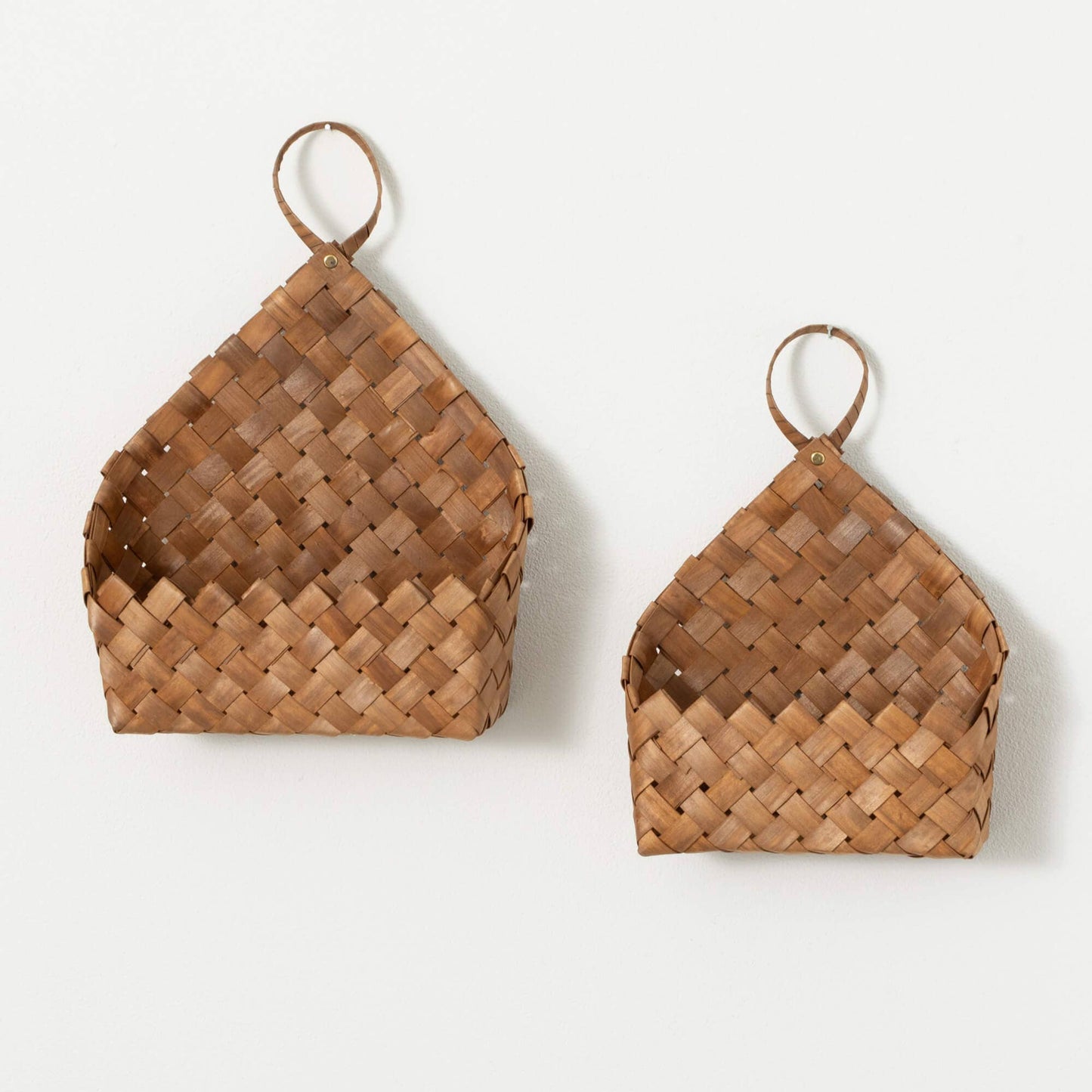 HANGING GRASS WALL BASKET (Set of 2) - 49th & Magnolia